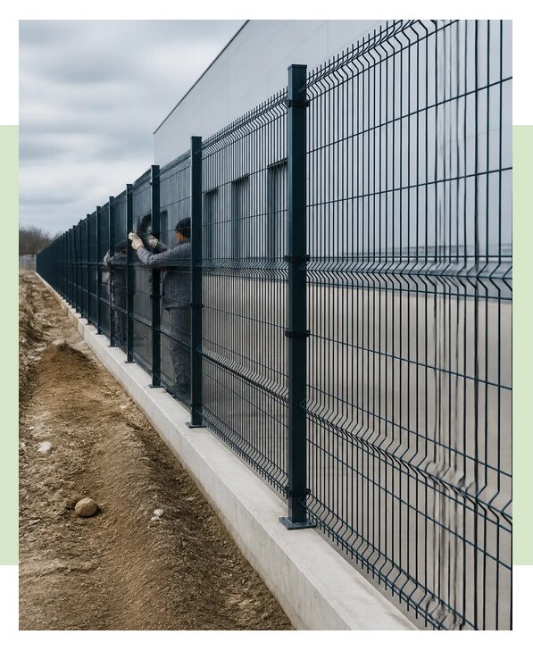 Панельные ограждения в Большой Камне по цене от 3245 р. | ЗаборЭксеперт-Бль